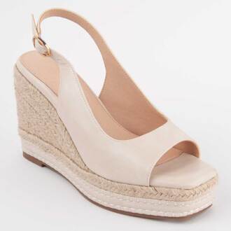 Sandalen Met Een Sleehak Salia Beige - EU 41