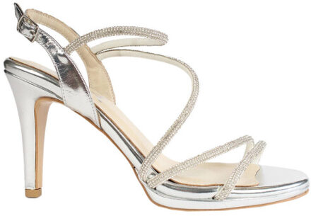Sandalen met hak baume - maat 39 Zilver