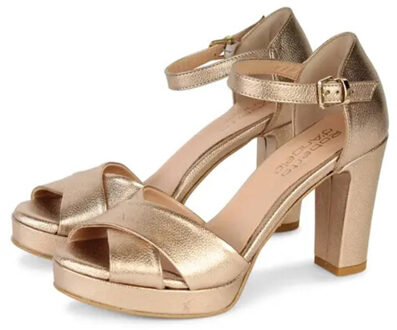 Sandalen met hak tokio Goud - 38