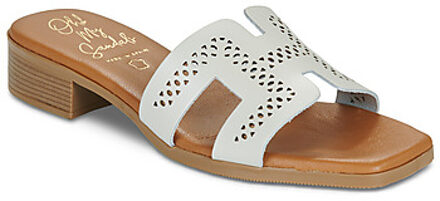 Sandalen met hakken Oh My Sandals 5882" Wit - 36,37,38,39,40,41,42