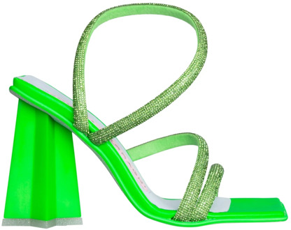 Sandalen met hoge hakken Chiara Ferragni Collection , Green , Dames - 39 Eu,41 Eu,36 Eu,40 Eu,38 EU