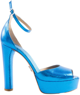Sandalen met hoge hakken Sergio Levantesi , Blue , Dames - 39 Eu,36 Eu,40 EU