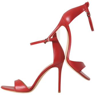 Sandalen met hoge hakken Sergio Levantesi , Red , Dames - 41 EU