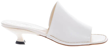Sandalen met hoge hakken Tod's , White , Dames - 36 1/2 Eu,37 EU