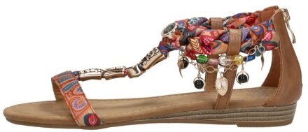 Sandalen Plat Cognac - 43