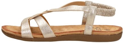 Sandalen Plat Goudkleur - 36