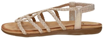 Sandalen Plat Goudkleur - 39