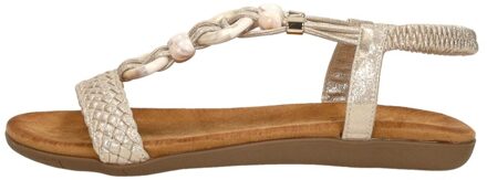 Sandalen Plat Goudkleur - 40