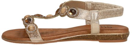 Sandalen Plat Goudkleur - 42
