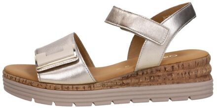 Sandalen Plat Goudkleur - 42