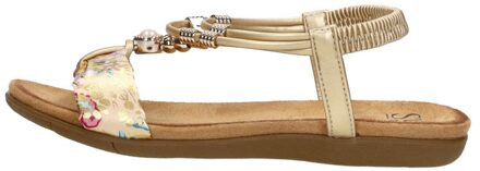 Sandalen Plat Goudkleur - 42