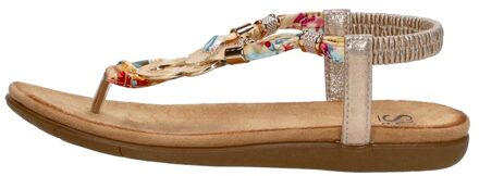 Sandalen Plat Goudkleur - 43