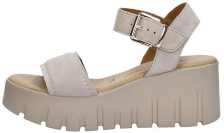 Sandalen Plat Taupe - 39
