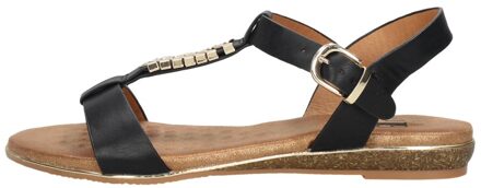 Sandalen Plat Zwart - 36