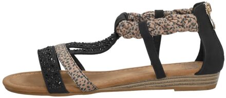 Sandalen Plat Zwart - 38