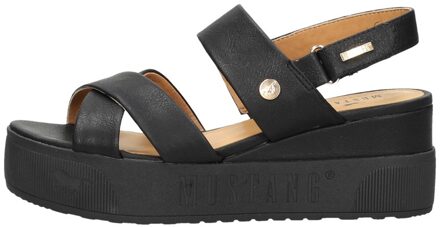 Sandalen Plat Zwart - 40