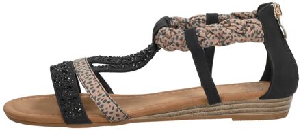 Sandalen Plat Zwart - 42