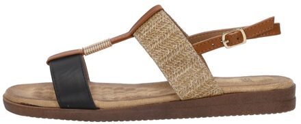 Sandalen Plat Zwart - 43