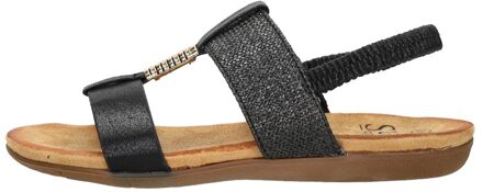 Sandalen Plat Zwart - 43