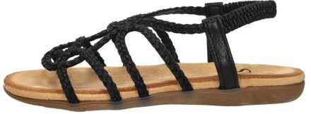 Sandalen Plat Zwart - 43