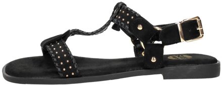 Sandalen Plat Zwart - 44