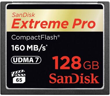 Sandisk CF Extreme Pro 128 GB 160 MB/s