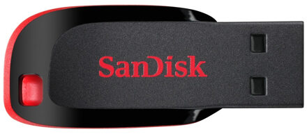 Sandisk Cruzer Blade 16GB USB-sticks Zwart