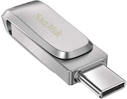 Sandisk Dual Drive Ultra 3.1 Luxe 64GB (USB-C) USB-sticks Grijs
