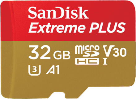 Sandisk Extreme Plus MicroSDHC 32 GB 100 MB/s