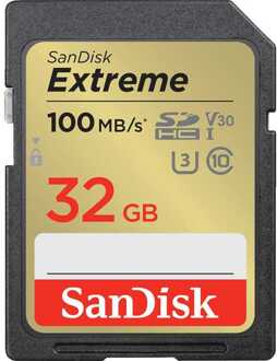 Sandisk Extreme SDHC 32 GB Geheugenkaart