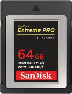 Sandisk SanDisk CF Express Extreme Pro 64GB 1500 / 800MB/s type B