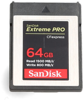 Sandisk SanDisk CF Express Extreme Pro 64GB 1500 / 800MB/s type B