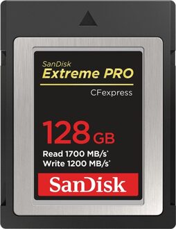 Sandisk SanDisk CFexpress Extreme Pro 128GB 1700/1200MB/s Type B