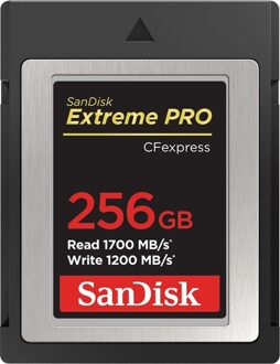 Sandisk SanDisk CFexpress Extreme Pro 256GB 1700/1200MB/s Type B