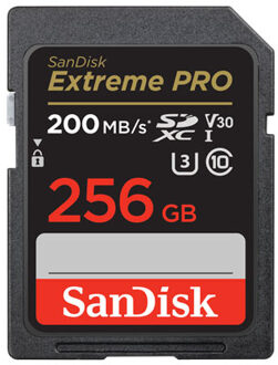 Sandisk SanDisk Extreme Pro 256GB SDHC Memory Card UHS-I