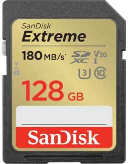 Sandisk SDXC Extreme 128GB 180mb/s