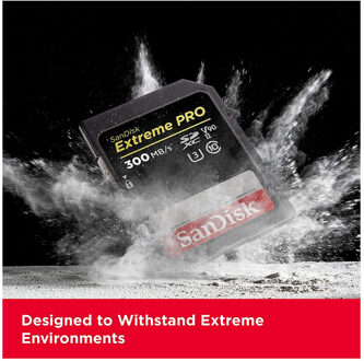 Sandisk SDXC Extreme Pro 128GB 300MB/s C10 UHS-II V90