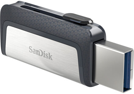 Sandisk Ultra dubbele USB Type-C-drive 64GB