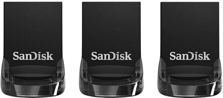 Sandisk Ultra Fit USB 3.1 Flash Drive 3-pack