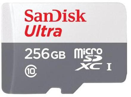 SanDisk Ultra microSDXC-geheugenkaart SDSQUNR-256G-GN3MN - 256 GB