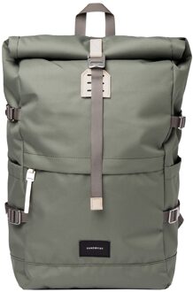 Sandqvist Bernt Backpack clover green backpack Groen - H 45 x B 27 x D 18