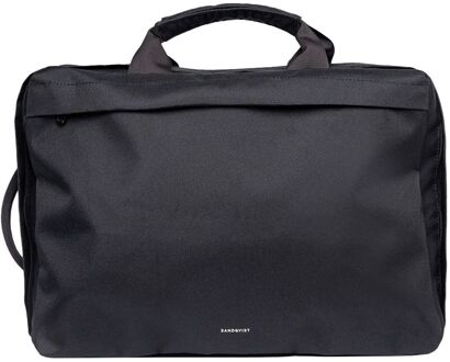 Sandqvist Go 3-Way Bag L black handbagage Zwart - H 35 x B 55 x D 20 cm