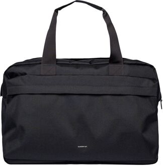 Sandqvist Go Weekender L black handbagage Zwart - H 35 x B 52 x D 22 cm