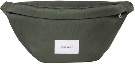 Sandqvist Ground Crossbody Bag dawn green damestas Groen - H 16 x B 30 x D 8 cm
