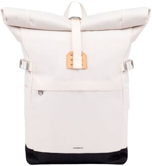 Sandqvist Icon Rolltop laptop laptop rugzak 14" birch Beige - H 60 x B 26 x D 12 cm