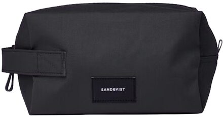 Sandqvist Justin Toilet Kit black Zwart - H 13 x B 23 x D 13