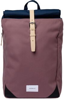 Sandqvist Kurt multi lilac dawn backpack Multicolor - H 38 x B 27 x D 15