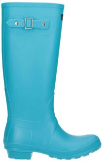 Sandringham Buckle-Up Womens Wellington Boots (Turquoise) - EU 40.5 / UK 7