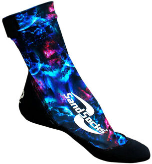 Sandsocks Nebula blauw zwart Blauw / Zwart - L