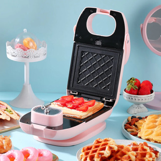 Sandwich Breakfast Machine Multi-Function Light Food Waffle Toast Bake Tool Household Baking Machine Waffle Toaster
